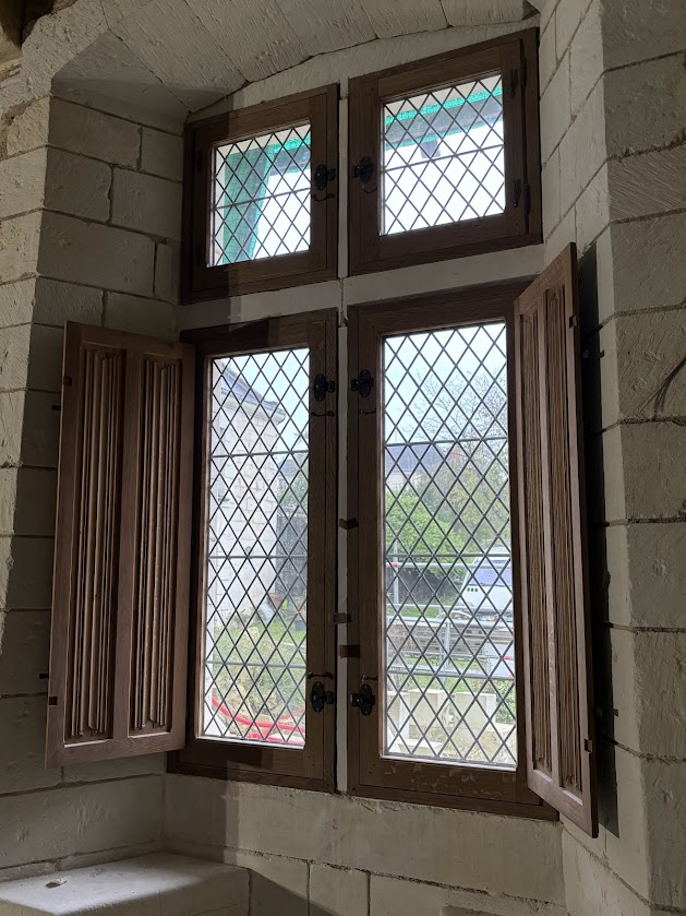 fenetre meneaux la poupardiere saint martin bois noble